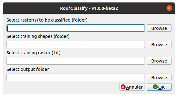 RoofClassify GUI